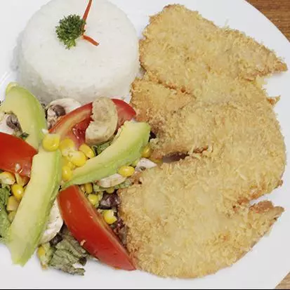 Pescado A La Parmesana