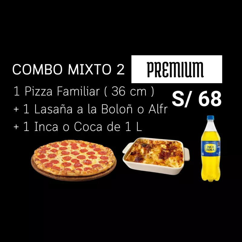 COMBO MIXTO 2 ( PREMIUM )