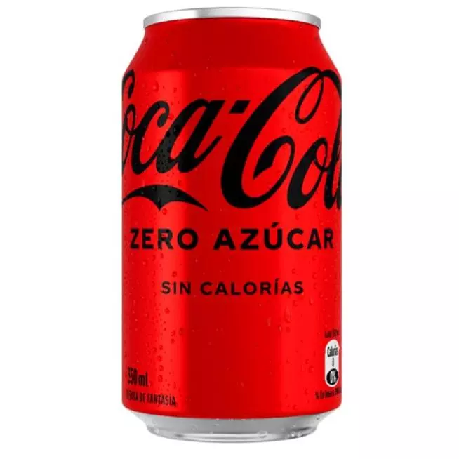 COCA -COLA LATA ZERO