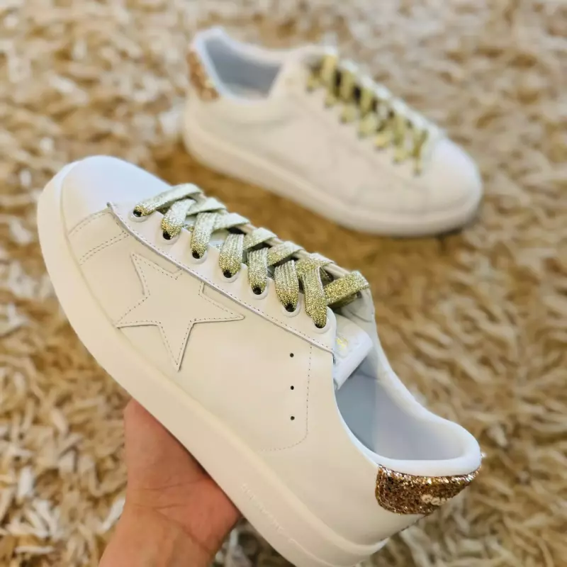 TENIS GOLDEN GOOSE WHITE STAR