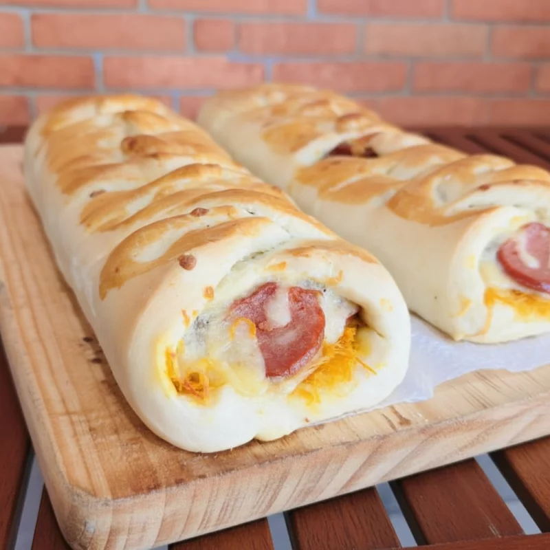 Pão de Frango com queijo