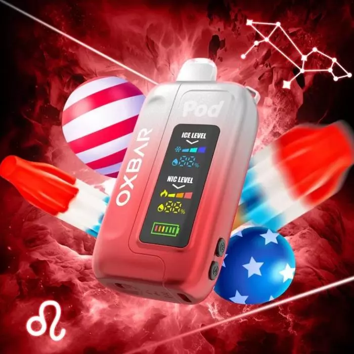 OXBAR X - CLEAR RUBY RED