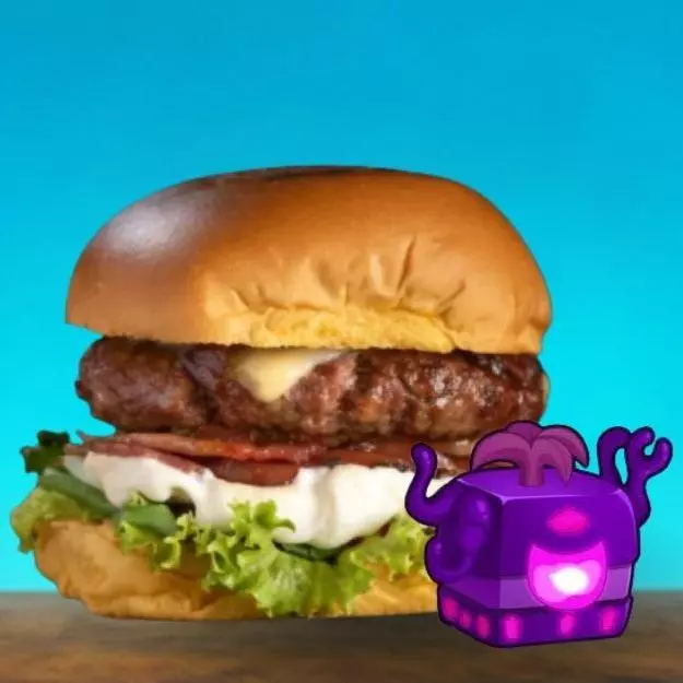 Dark burger
