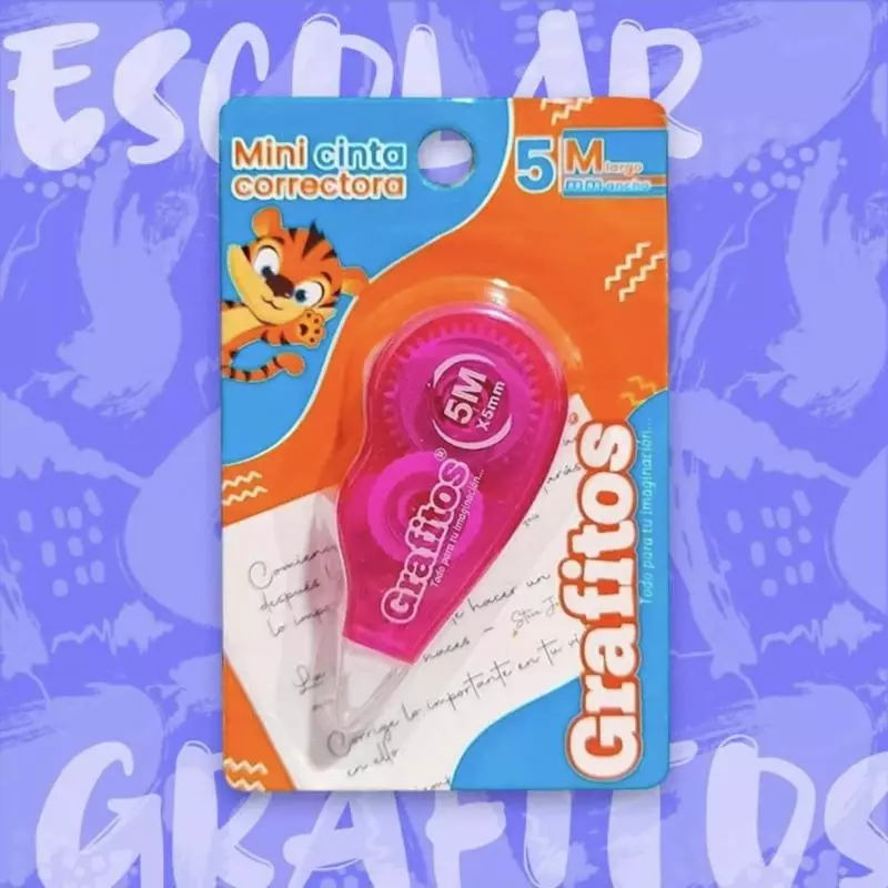 CORRECTOR EN CINTA GRAFITO 5m