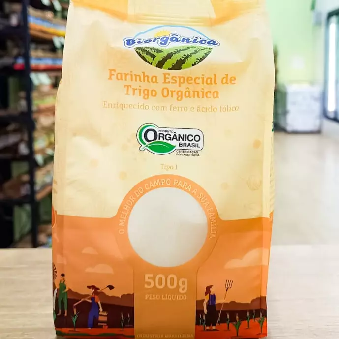 FARINHA ESPECIAL DE TRIGO ORG.500gr