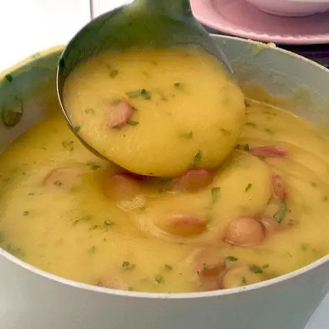 Caldinho de Calabresa com Bacon