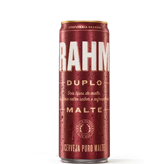 Brahma Duplo Malte Latão