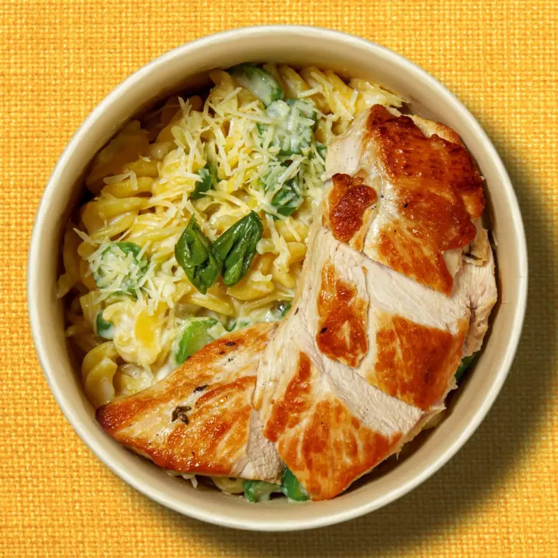 Pollo a la Plancha con Bechamel