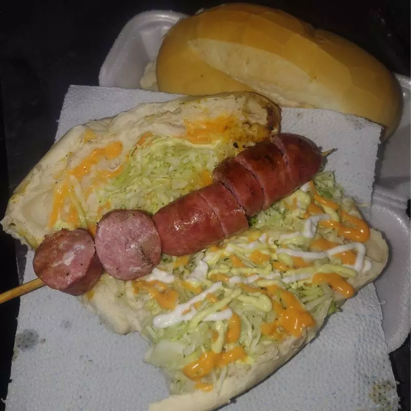 Lanche linguiça