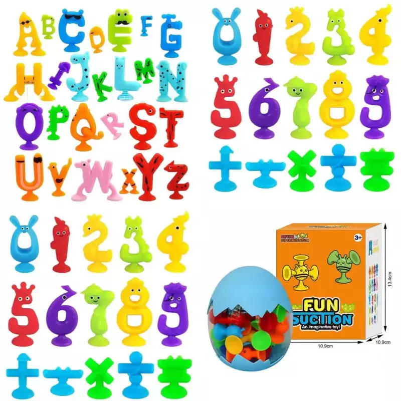 HUEVO CON VENTOSAS LETRAS