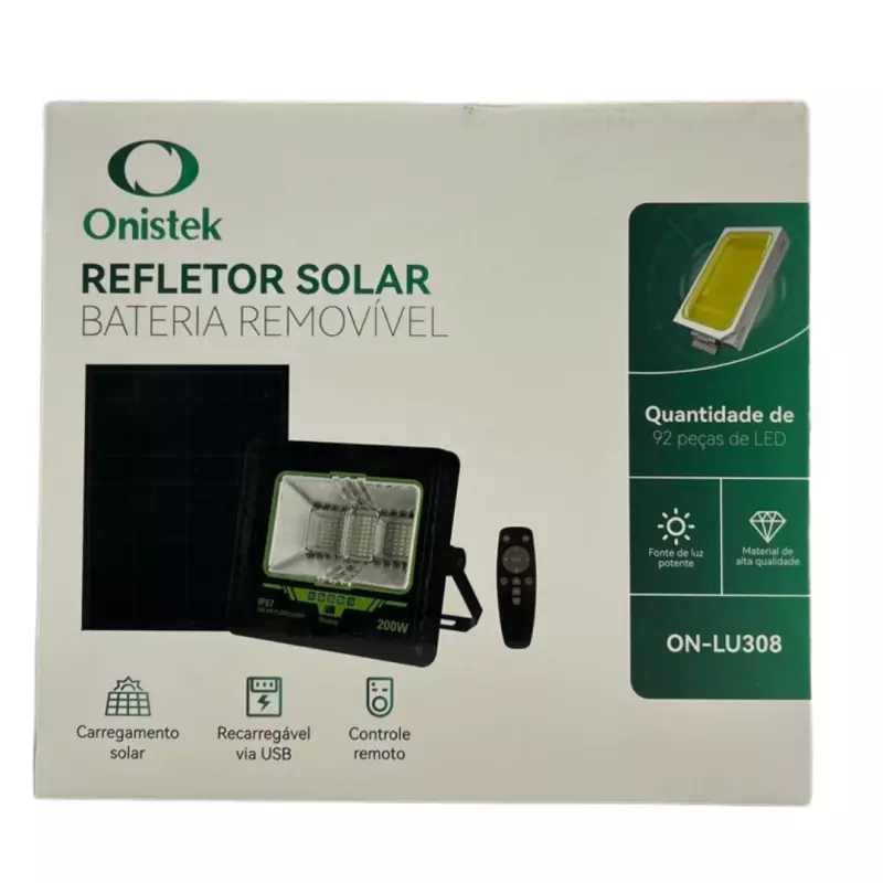 REFLETOR SOLAR ONISTEK 200W ON-LU308