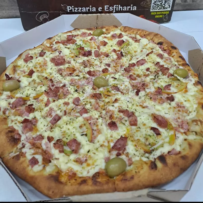PIZZA MASTERCHEF  *(Presunto, bacon)