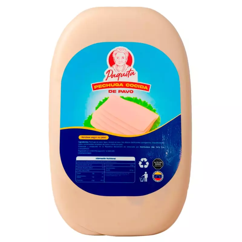 JAMON DE PAVO PAQUITA