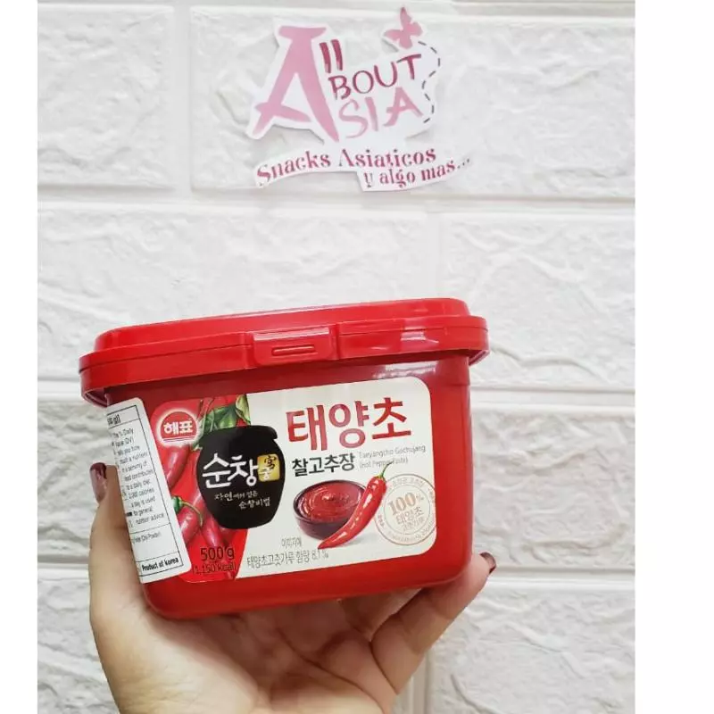 Pasta de chile koreano