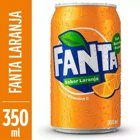 Fanta laranja lata