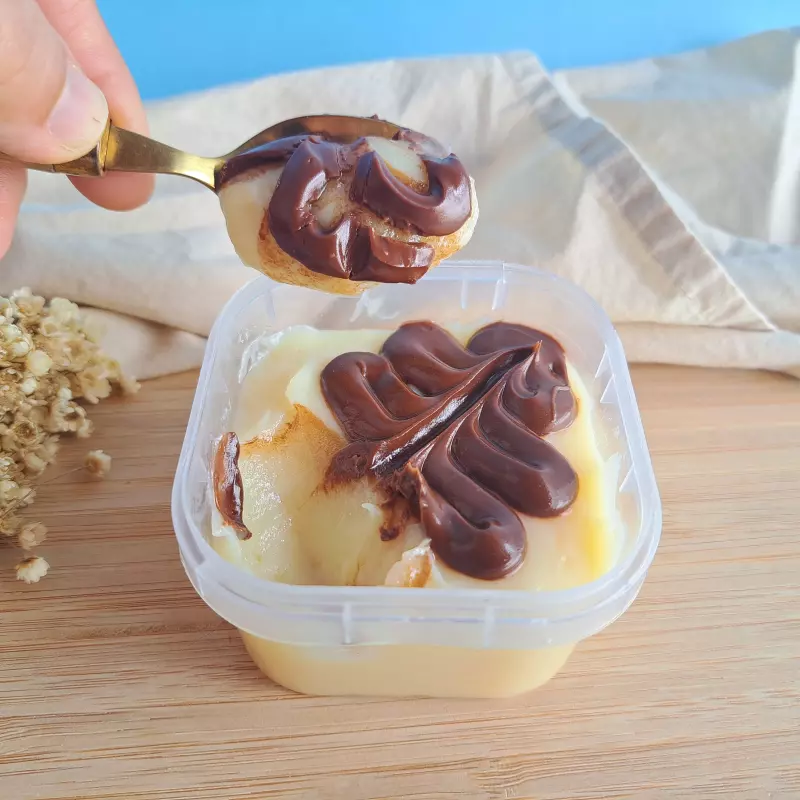 Brigadeiro no pote Ninho com avelã