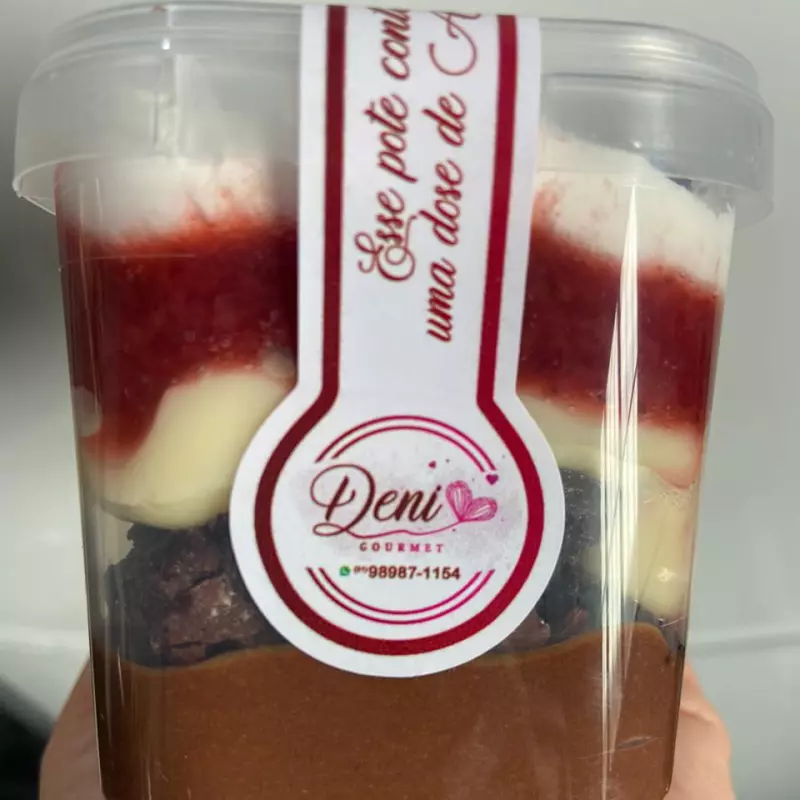 Tortinha de Brownie