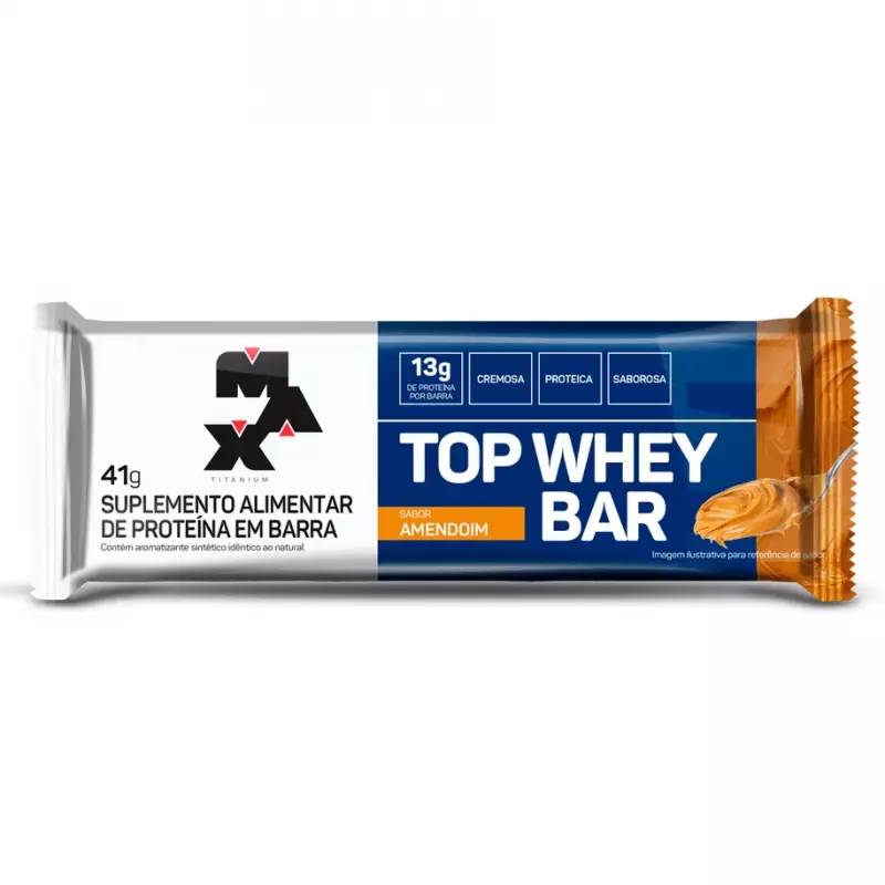 Top Whey Bar 41g Max Titanium