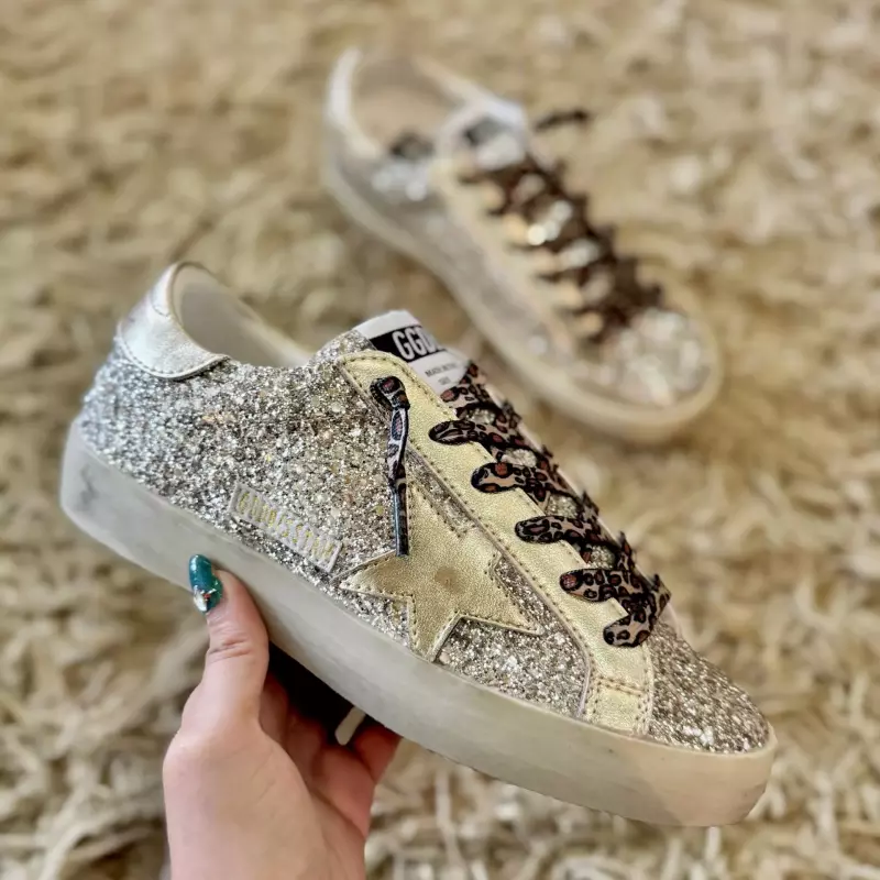 TENIS GOLDEN GOOSE GLOW SILVER