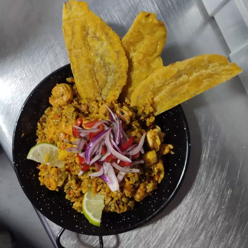 ARROZ CON CAMARONES