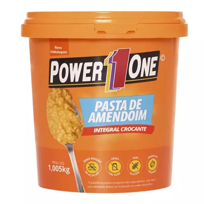Pasta de Amendoim 1,05kg Power One