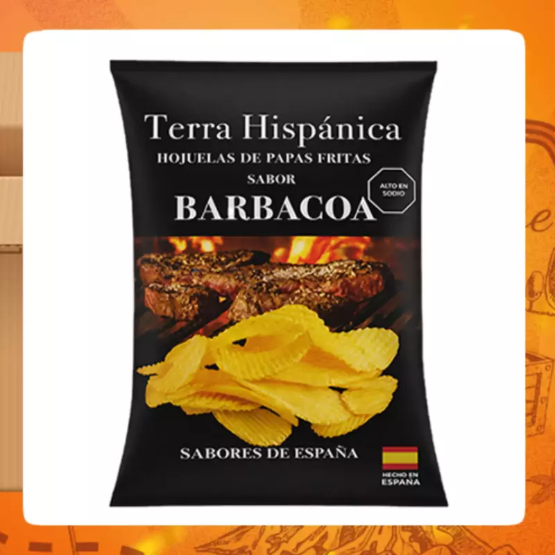 Unidad Terra Papas Barbacoa 130g