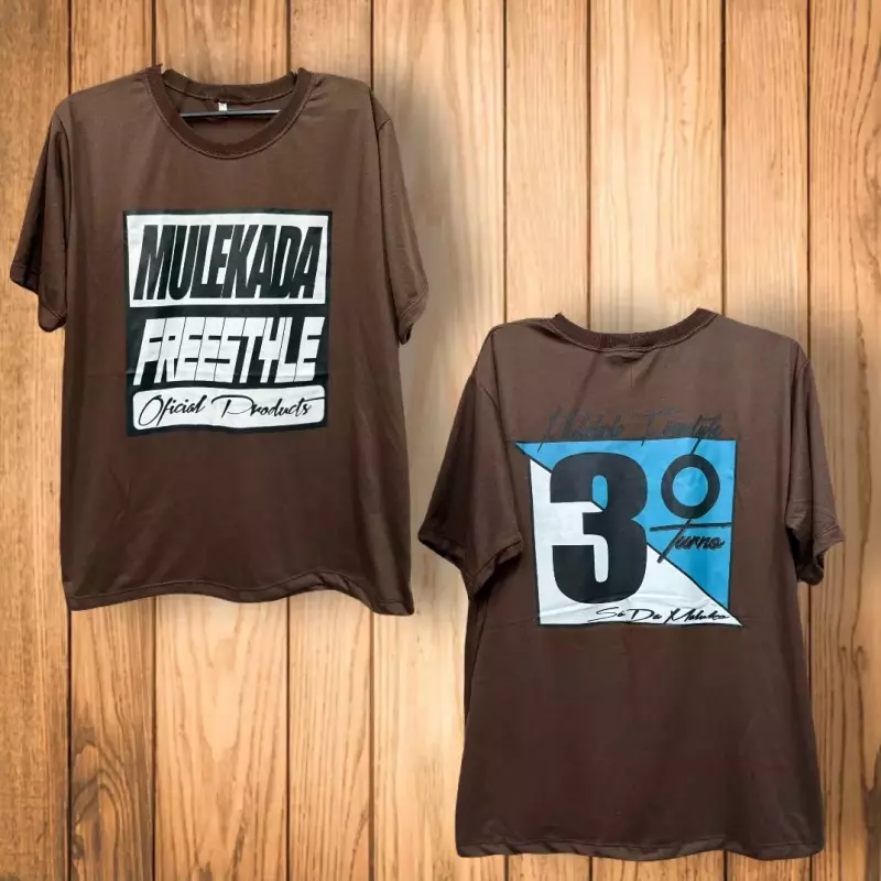 CAMISETA MARROM  3º TURNO