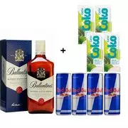 9 - COMBO BALLANTINES FINEST 1L