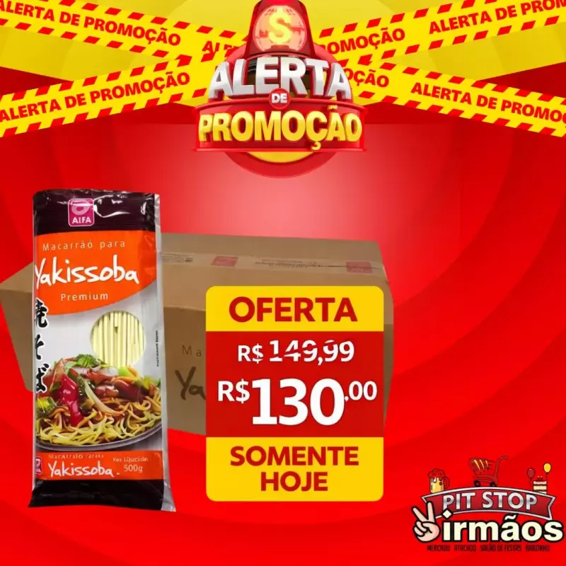 CX Macarrão Yakisoba Alfa Premium