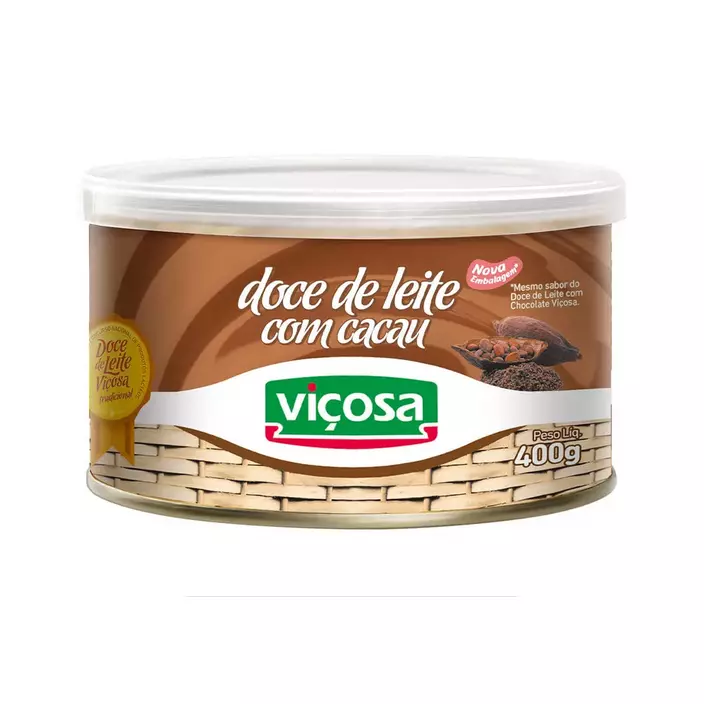 Doce de Leite Viçosa com Cacau 400g