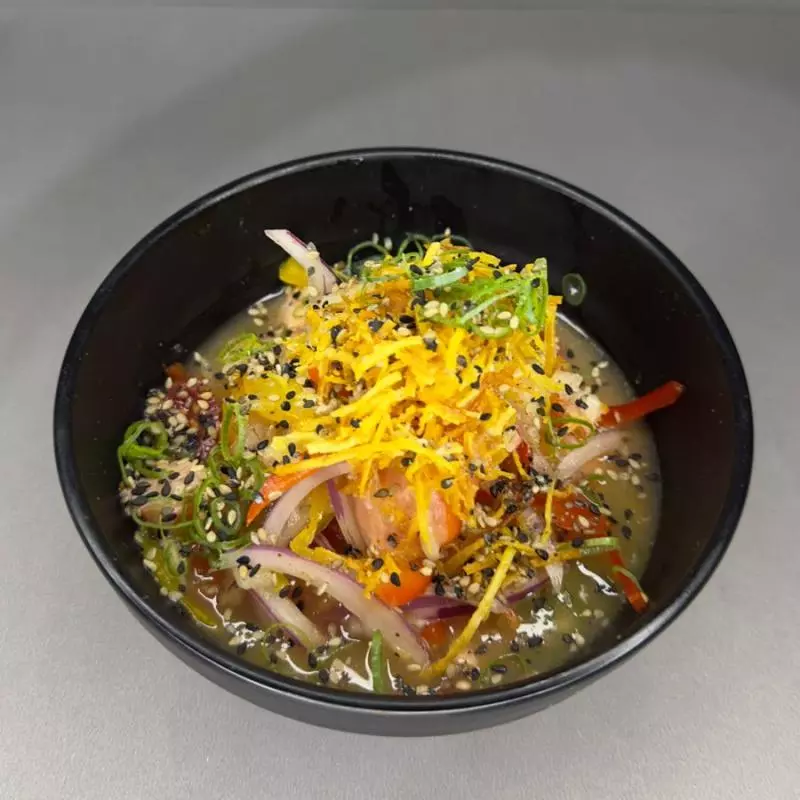 Ceviche de salmão