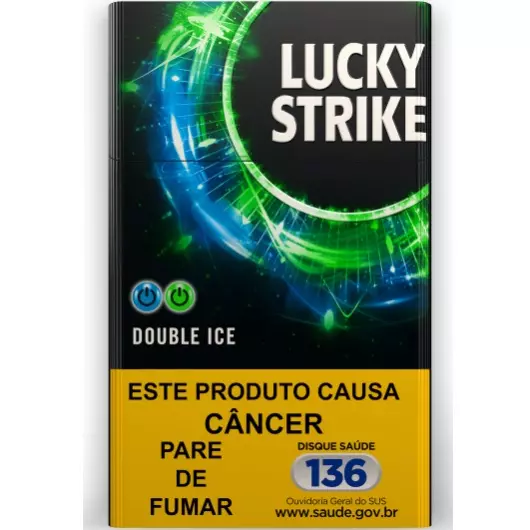 Cigarro Lucky Strike Double Ice Box