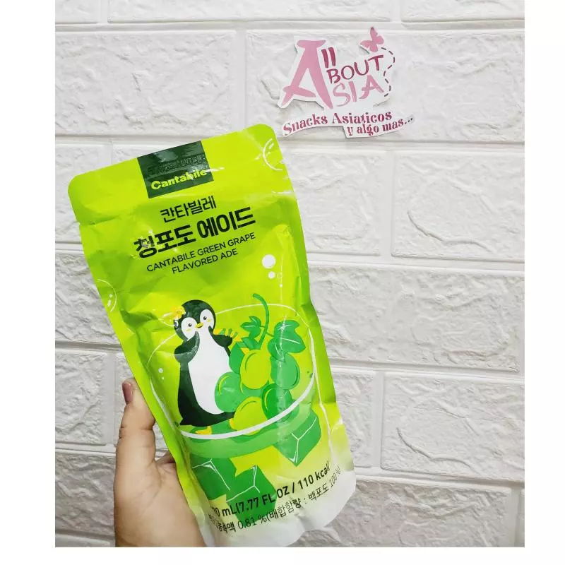 Jugo uva verde