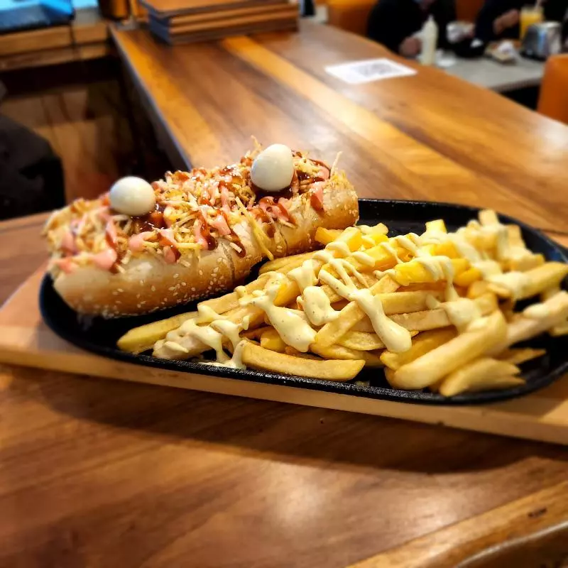 Súper americano +gaseosa