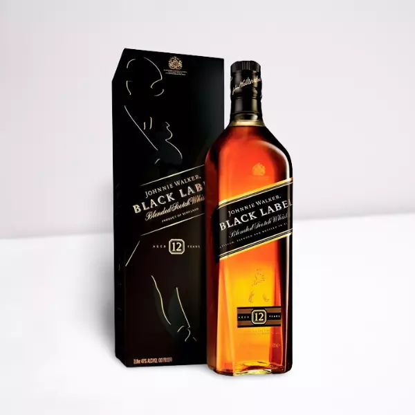 WHISKY BLACK LABEL 12 ANOS 1L