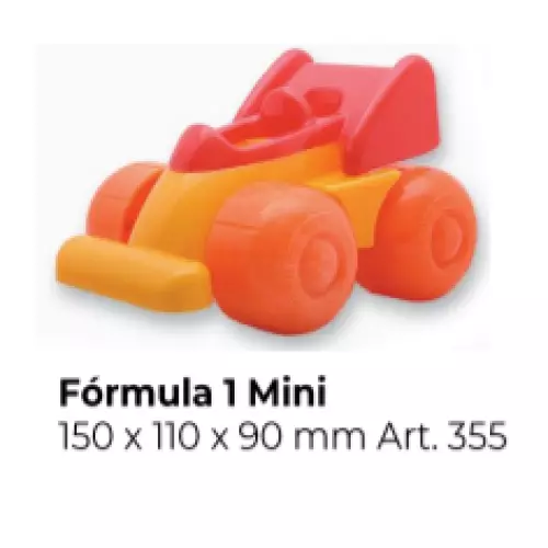 Mini formula 1 15cm x 11cm