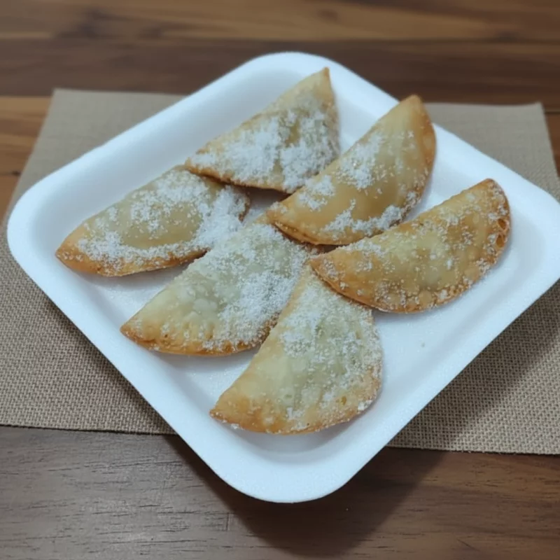 6 mini pastelzinho