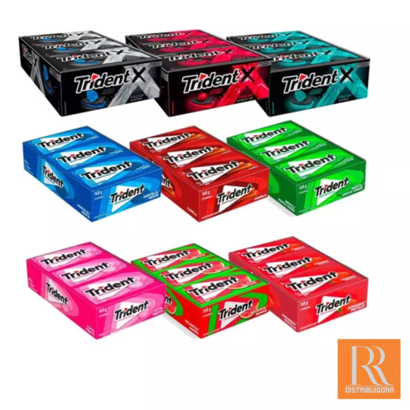 Goma de Mascar Trident Sabores