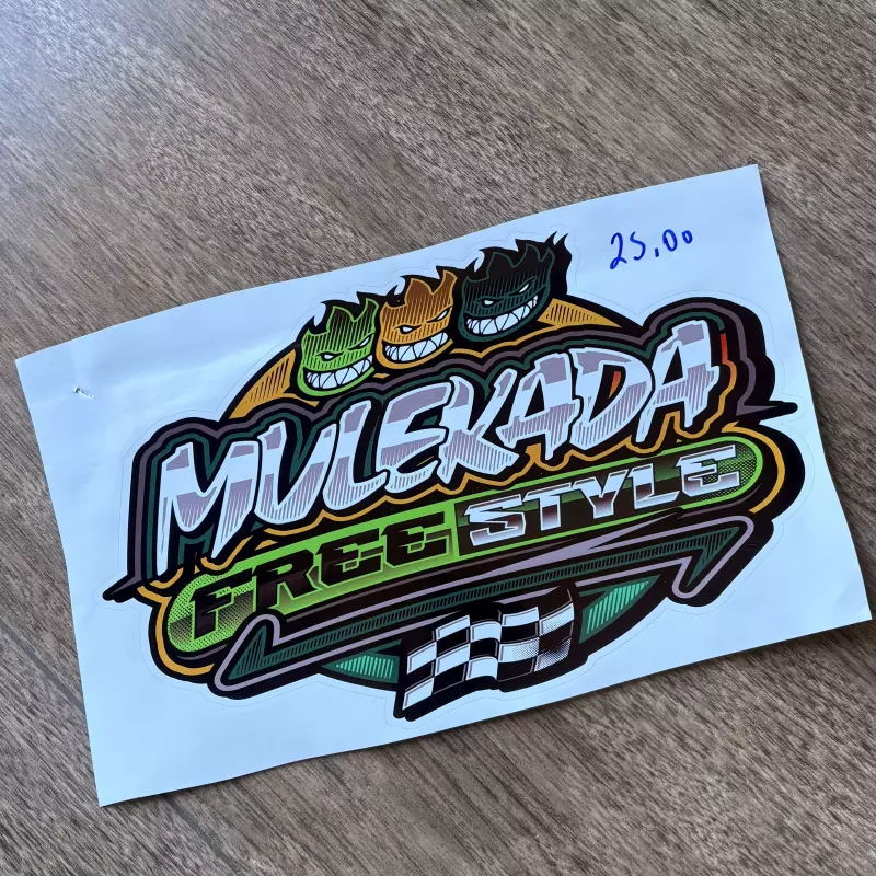 ADESIVO MULEKADA SPITIFIRE GRANDE