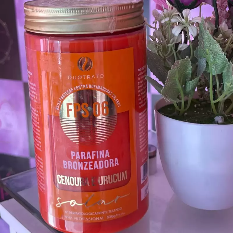 Parafina Bronzeadora