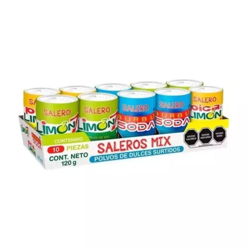 Saleros mix x 10 unidades
