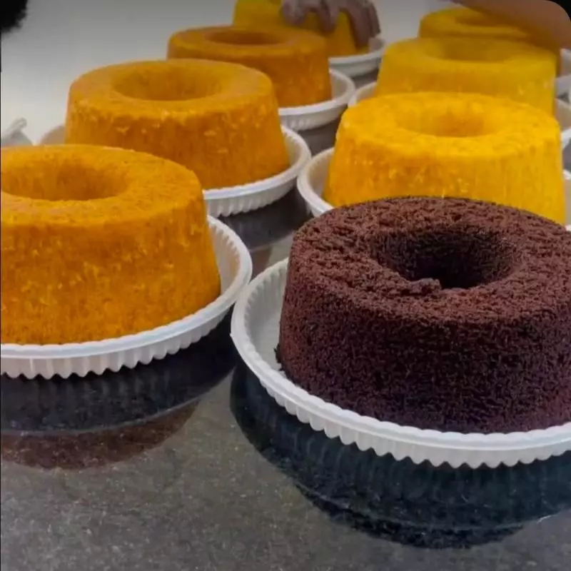 BOLO VULCÃO Tamanho 24 cm