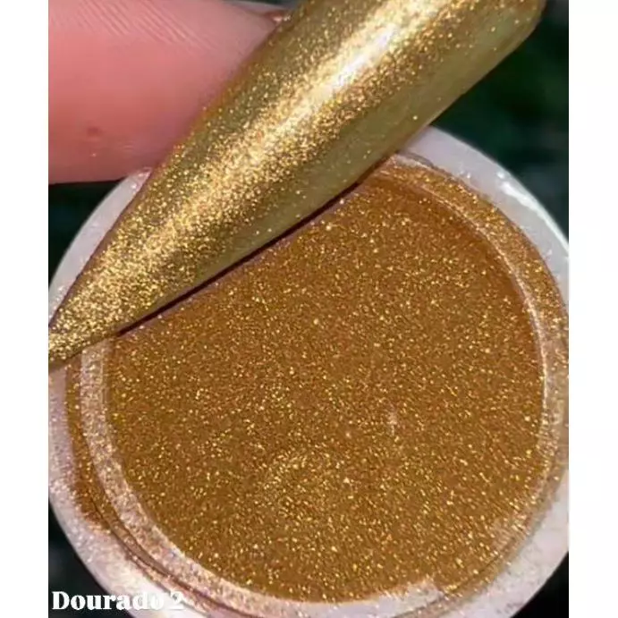 Po Cromado Dourado N.264