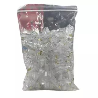 PACOTE C/100 UNIDADES DE RJ45 1140
