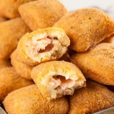 Mini risolis de presunto e queijo 400g