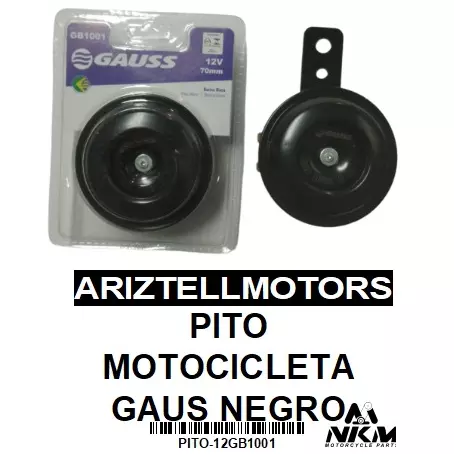 PITO MOTOCICLETA GAUS NEGRO