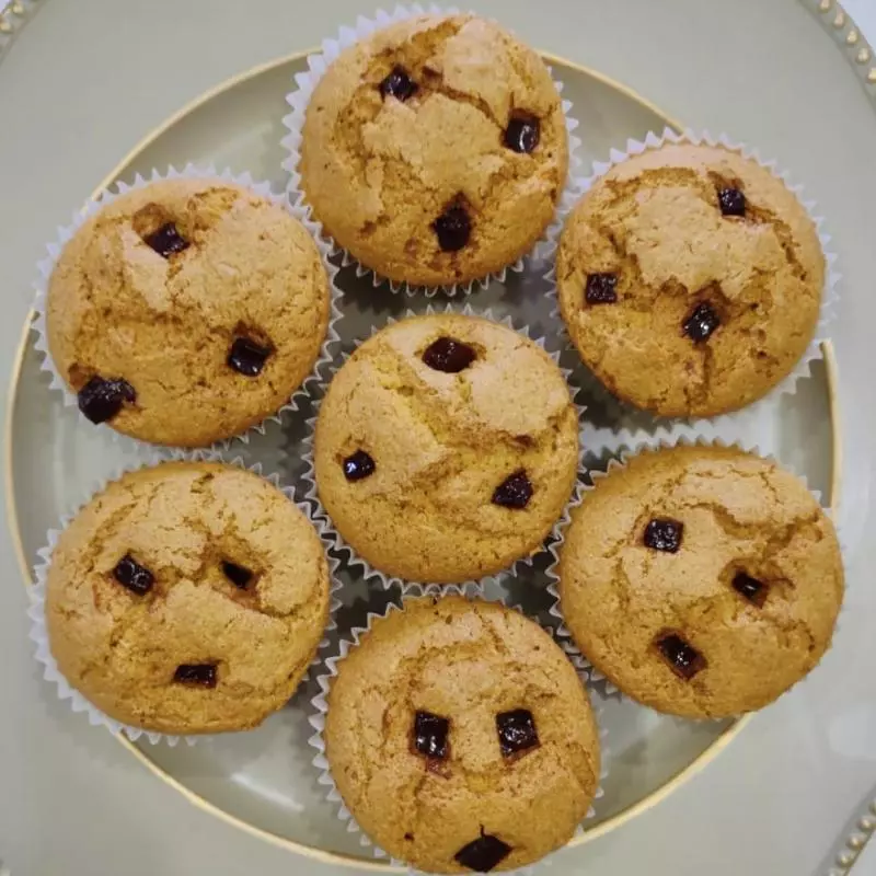 Bolinho de Milho com Goiabada