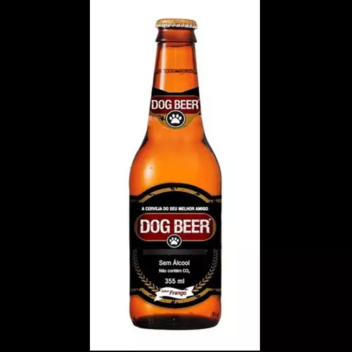 Cerveja Pet Dogbeer Sabor Carne