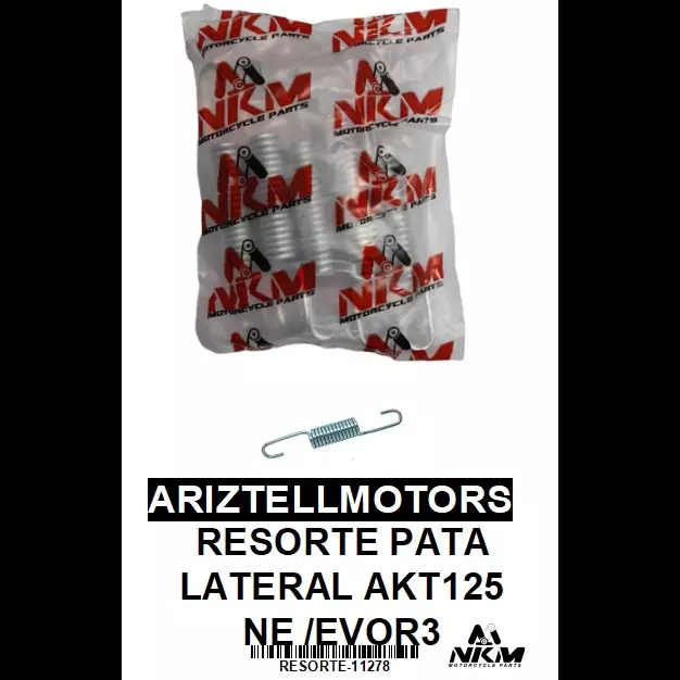 RESORTE PATA LATERAL AKT125 NE/EVOR