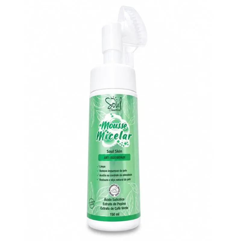 MOUSSE MICELAR ANTI OLEOSIDADE SOUL
